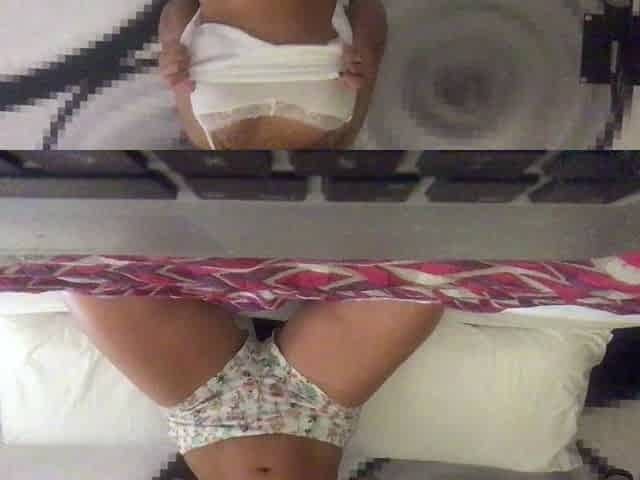 Big boob brunette masturbates on webcam