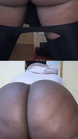 Backshot in Her Sexy Panties