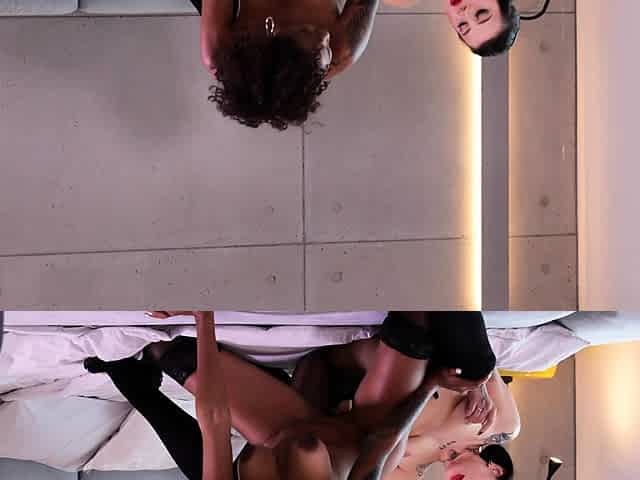 Strap-On Seduction: Passionate Lesbian Encounter with Toys