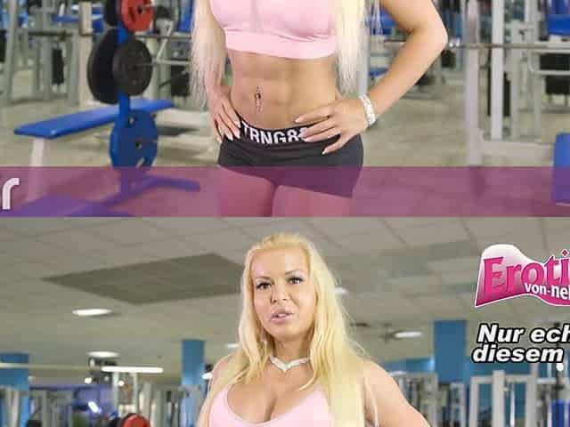 German eighteen blond amateur teen makes a userdate