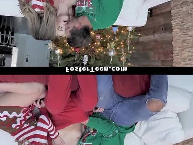 FosterMom and Foster Daddy's Specific Holiday Tradition Includes Banging Me Senseless by The Tree - Fosterteen