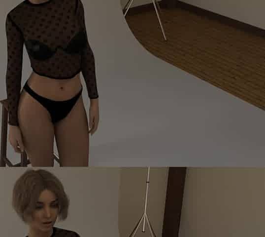 Succubus Contract Blonde College Girl Doing Erotic Photo Shoot Episode 8
