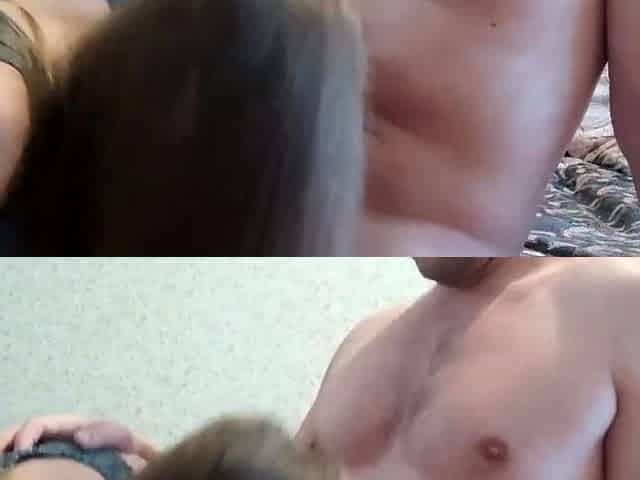 Blonde Babe's Rough Blowjob and Hardcore Fuck