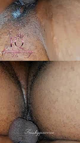 Hard Dick Fucks My Creamy Pussy up Close