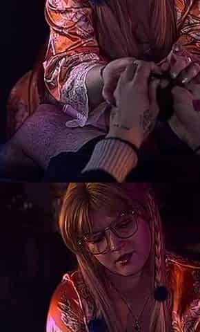 Step Aunt Secretly Masturbates on Him Then Makes Him Cum Twice