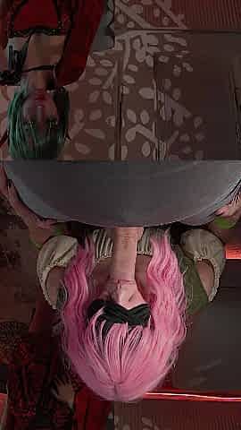 4K mother I'd like to fuck Wife sucks large knob during the time that doll watches