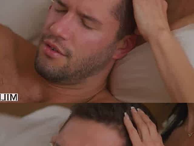 Milfy Sweet Caring Mom Reagan is Insatiable for Young Cock Blowjob