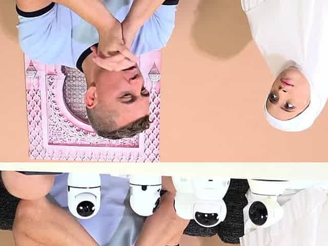 Sexy hijab wife is suspected of adultery