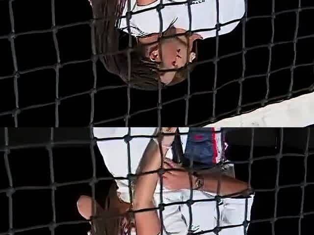 Sexy And Horny Brunette Gets Ass Fucked On The Tennis Court