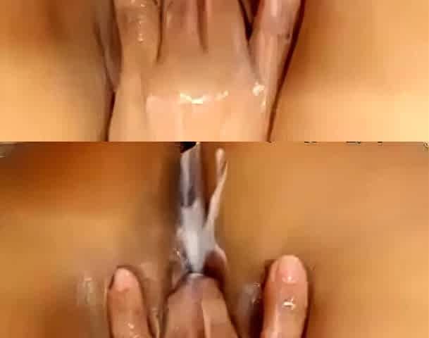 Curvy Latina Amateur Squirts on Webcam
