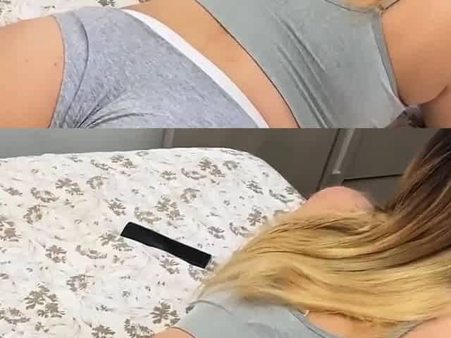 Big-Titted Italian Stepsister Surprised By Stepbro's Cock