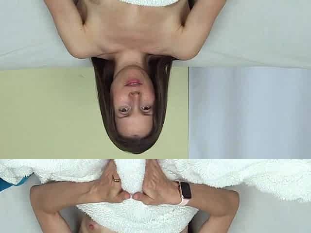 Webcam brunette solo masturbation