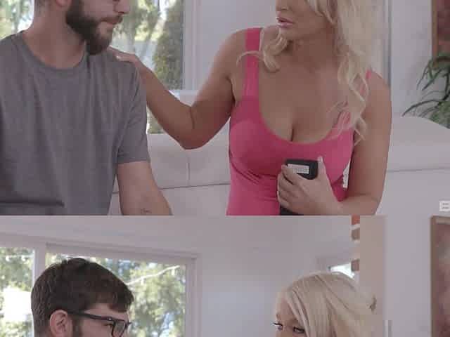 Hot older blonde wants one younger dick to fuck her up