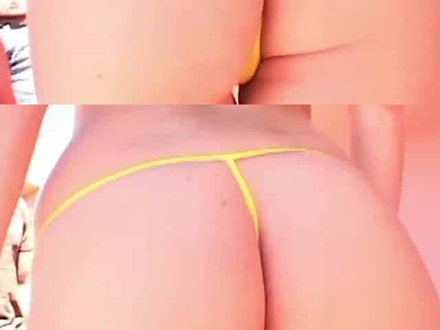 Hawt honeys gets her butt filled and drilled doggy style
