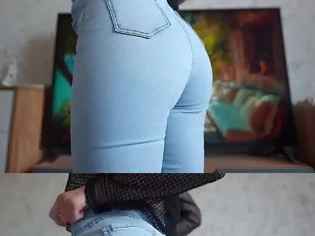 Jeans Facesitting POV! Flawless Booty Teasing JOI