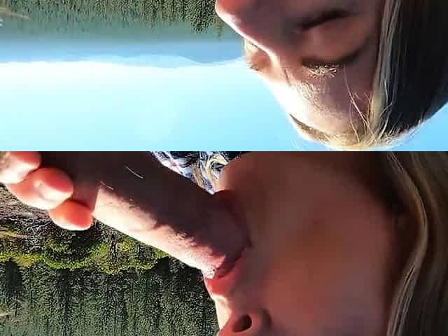 Public Blowjob on a Mountain Top