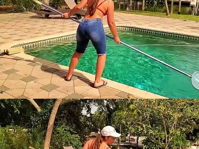 Busty redhead ass fucked on a boat
