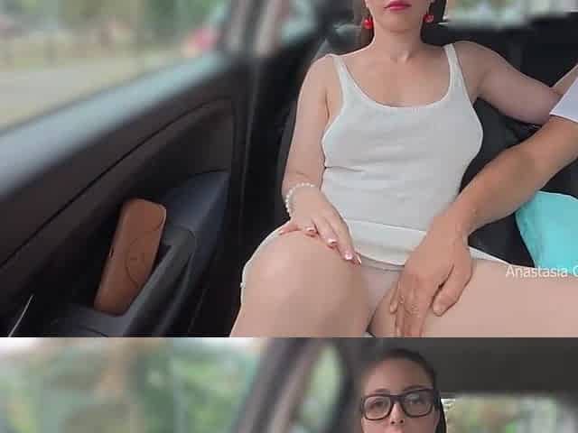 Shocked! Stranger let Me Cum in Taxi - Fingered My Vagina Whilst Driving in Public.