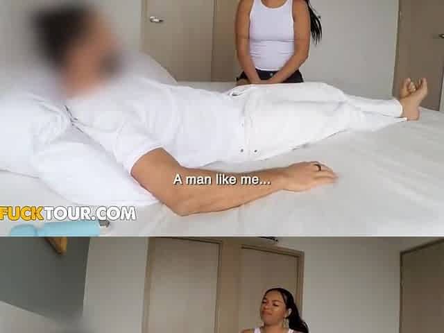 Bubble Butt Babe Possessive Over Her Mans Big Cock