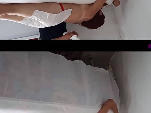 Hotwife gets a real creampie from an unfamiliar masseur