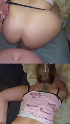 Step mama youthful - This chab bang her very worthwhile, doggystile and finish in her vagina. CREAMPIE