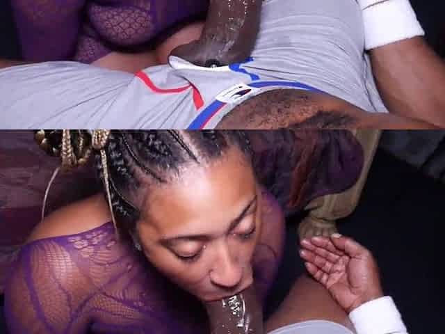 drilled her guts up