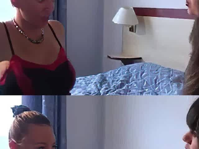 Indecent whores in anal fisting Lesbo in boots A75