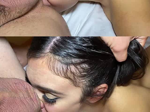 Petite Babe Violet Star Gets Fucked and Eats Ass