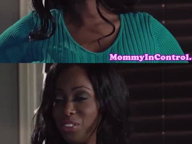 Giant butt mother I'd like to fuck being facialized in 3some