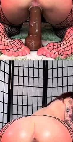 Anal fiend Luscious Lopez give a big cock her tight ass