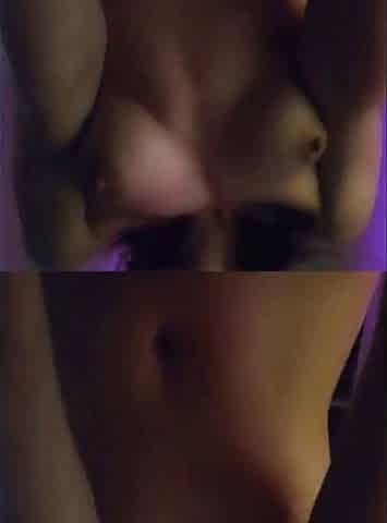 Kneeling Pillow Pussy Massage Until Orgasm
