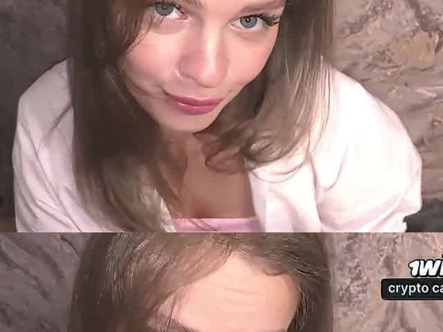 Condom penetrate with peach bitch! p1 for hottest blowjob.