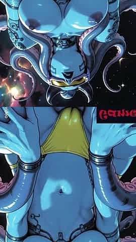 Gol Busty Alien Fantasy Animation V2