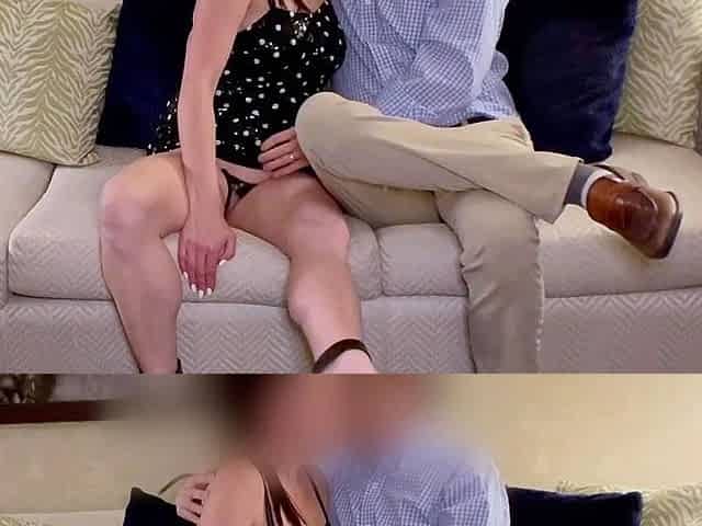Brunette amateur slut fucking hardcore and taking facial