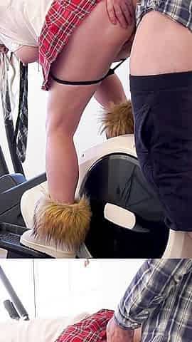 Stepbrother Caught Me Being a Slut so I Let Him Fuck Me Anytime to Keep a Secret