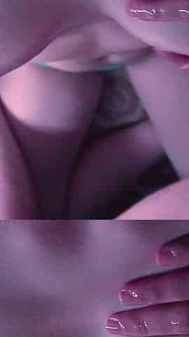 Sex in Tits of a Friend's Wife with Oil. Slow Motion