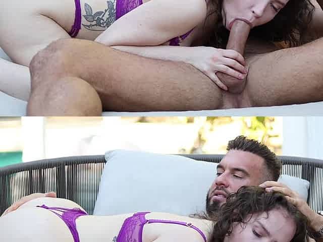 Outdoor Sextape with Horny Hazel Paige