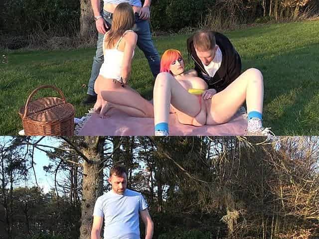 Couple Swap Picnic with April Paisley & Emojizz