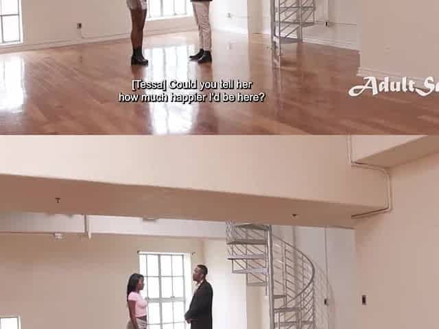 Black Stepdaughter Shows Her Gratitude With Her Throat