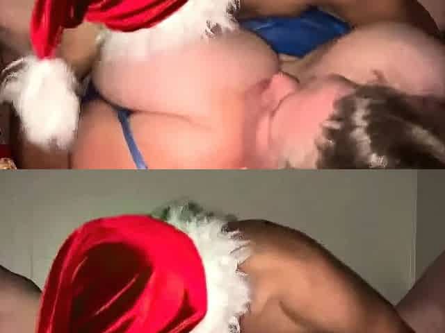 Pregnant Big Boobs BBW Tit Fucks Dildo
