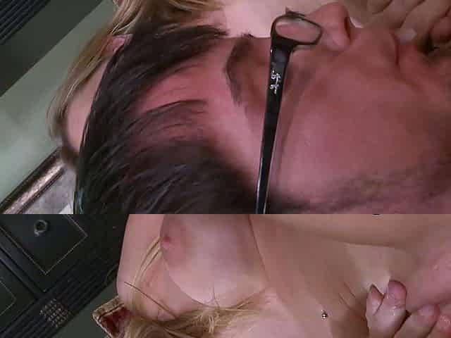 Superb blondie requests her man glaze her butt with jizz