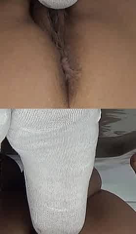 I Pee Doggy Style in White Socks