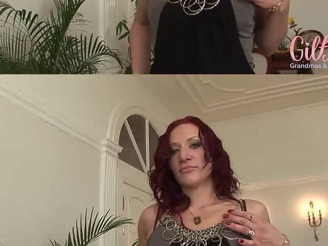 Alluring Redhead mother I'd like to fuck Veronica G Got 2 Weenies At One time!