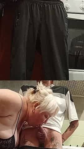 Stepmom Loves to Swallow Thick Cum