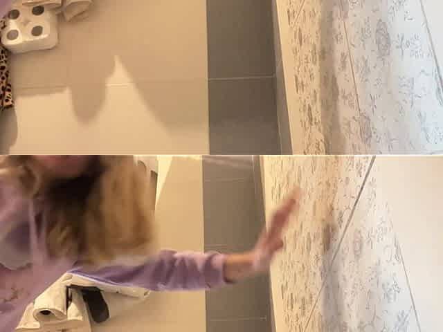 Blonde Piss Queen 6 Golden Moments Around the House