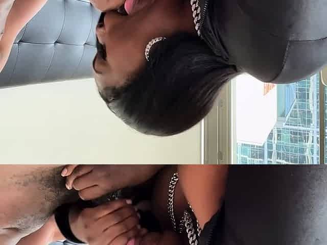 Hot Black Maid Does Some Webcam Black and Ebony