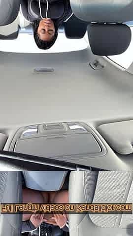 CAR CUM BEFORE BESTIE COMES BACK