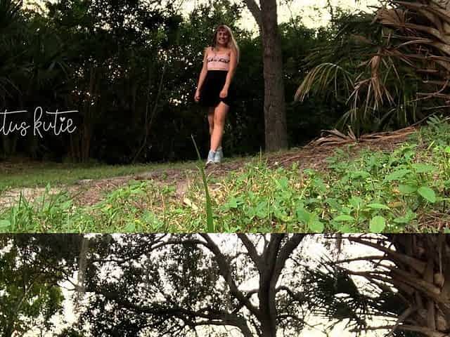 Secretly Peeing Near Friends on a Picnic