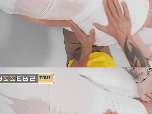 BRAZZERS - Scott Nails Eases Megan Maiden Into Her 1st Massage And Gives Her Anal Gratification