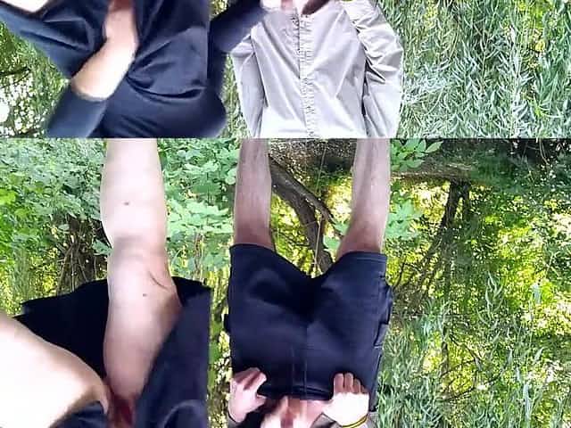 Public sex compilation with a BBW and her kinky hubby